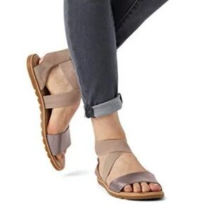 Sorel Ella II Leather Sandal